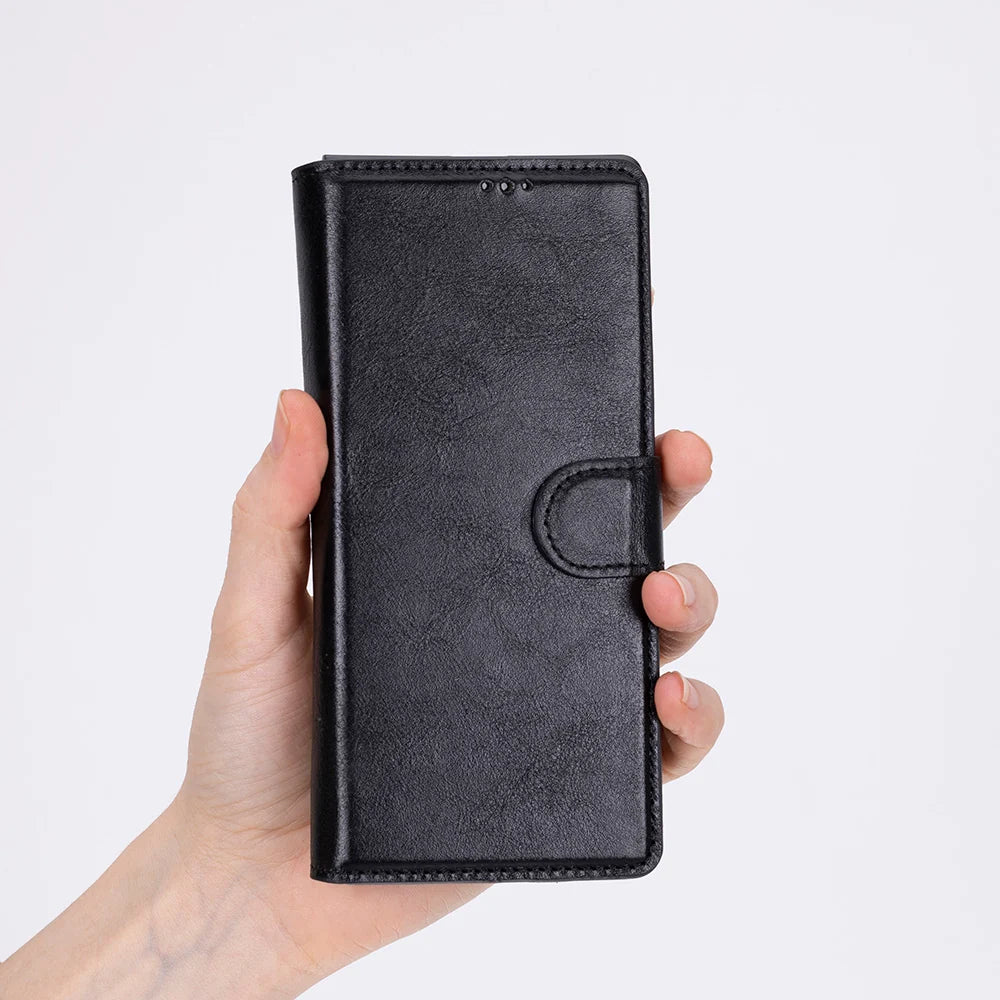 Wallet Id Leather Samsung Galaxy Z Fold 7 Folio Case