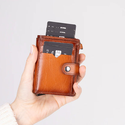 Rodos Pop Up Leather Card Holder