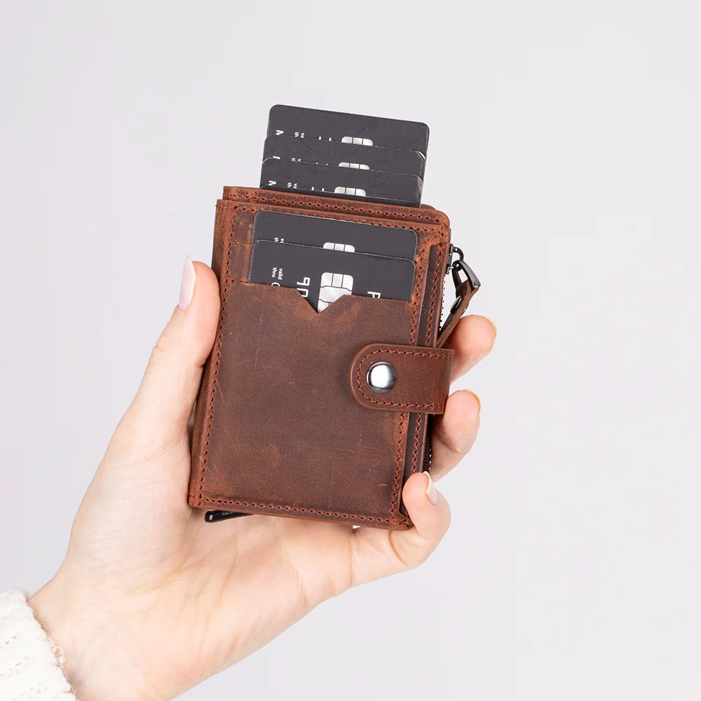 Rodos Pop Up Leather Card Holder