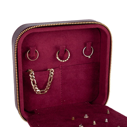 Amanda Leather Jewelry Box, Large