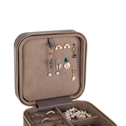 Amanda Leather Jewelry Box, Large