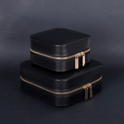Amanda Leather Jewelry Box, Medium