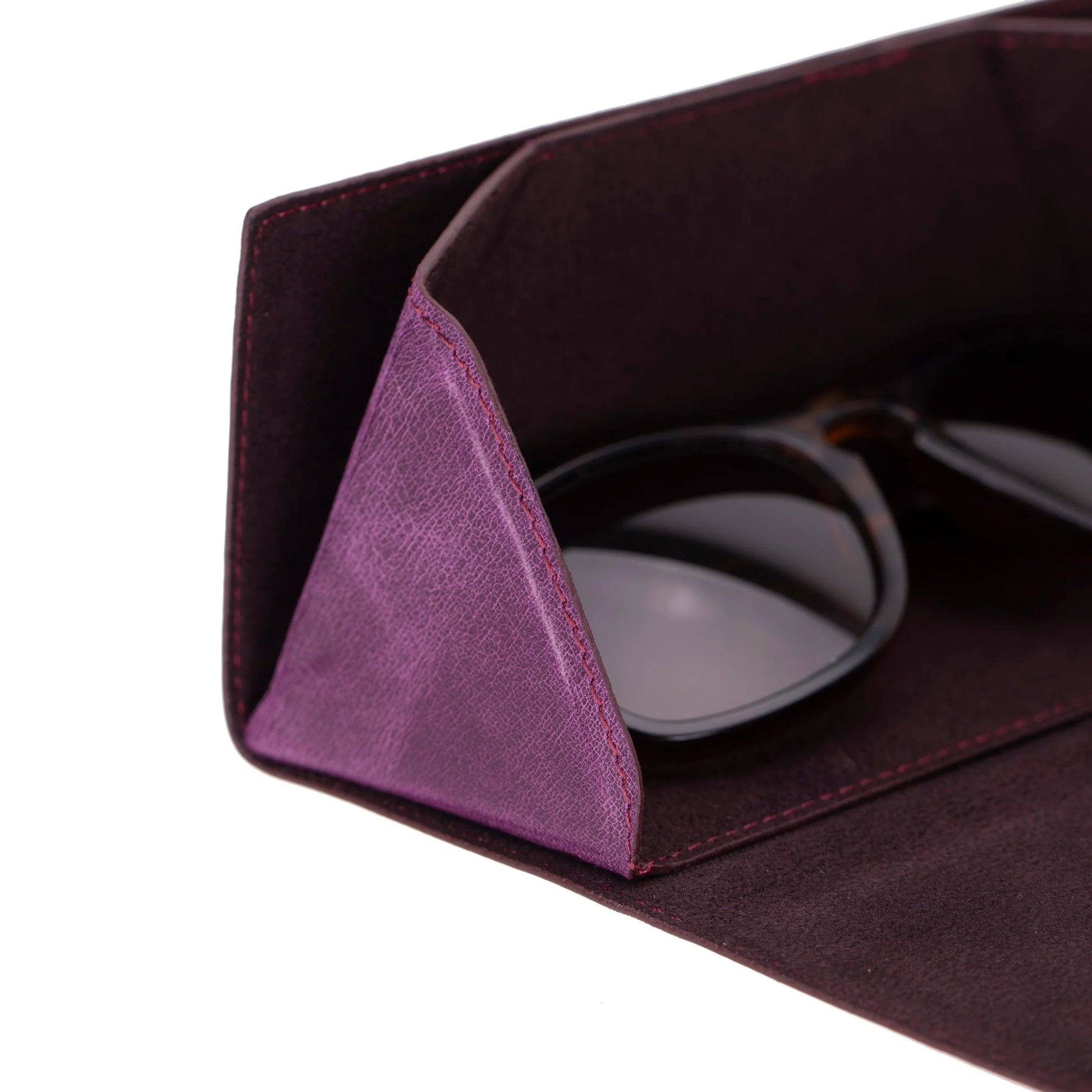B2B -Smart Glasses Leather Case BRN4EF