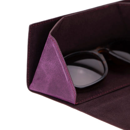 B2B -Smart Glasses Leather Case BRN4EF