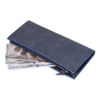 Lozan Strap Leather Crossbody Wallet