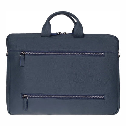 Truro Leather Business Briefcase / Laptop Case 16" With Suitcase
