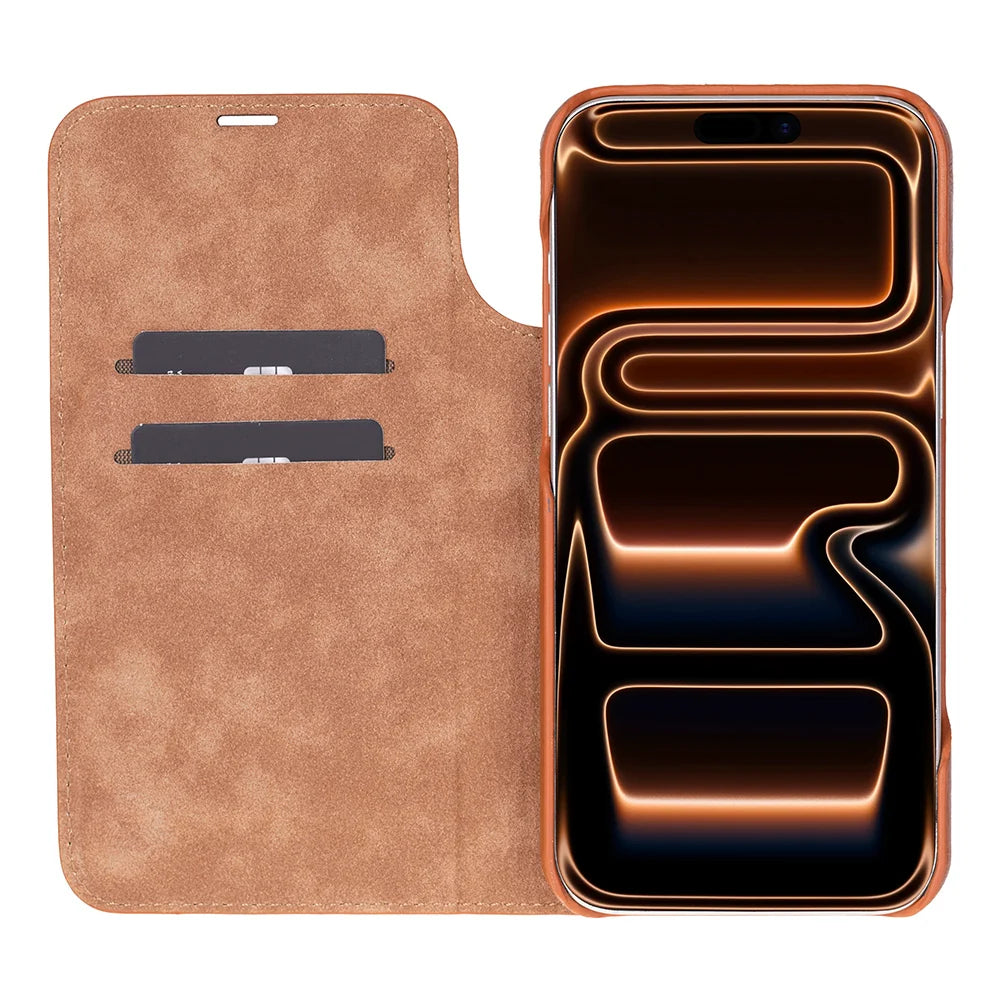 Sonat Leather I Phone 17 Pro Max Folio Case
