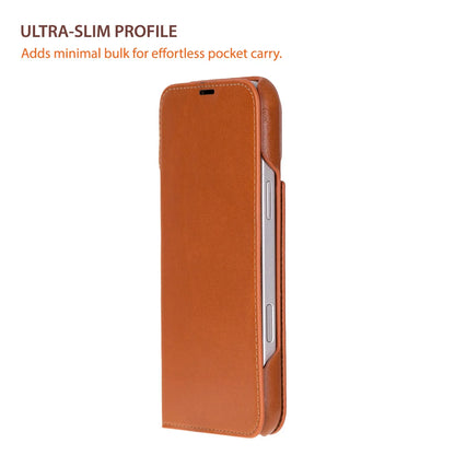 Sonat Leather I Phone 17 Pro Max Folio Case