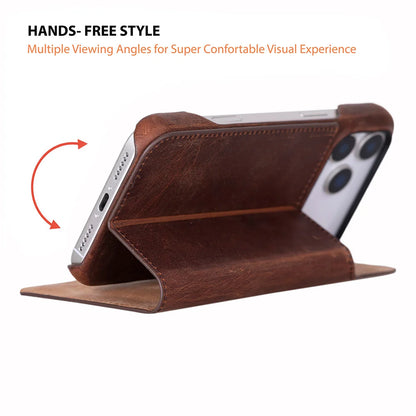 Sonat Leather I Phone 17 Pro Max Folio Case