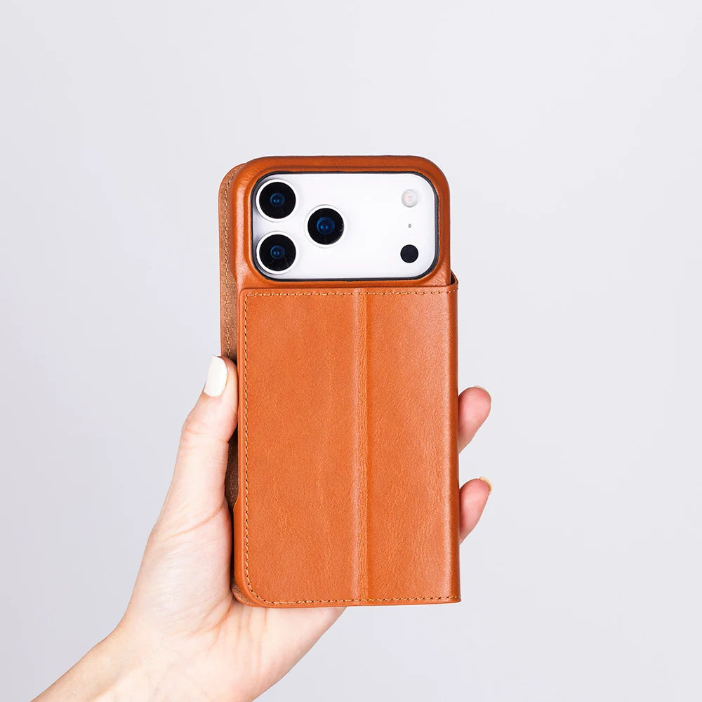 Sonat Leather I Phone 17 Pro Max Folio Case