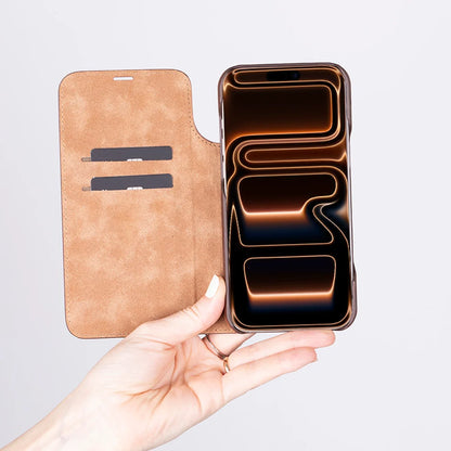 Sonat Leather I Phone 17 Pro Max Folio Case