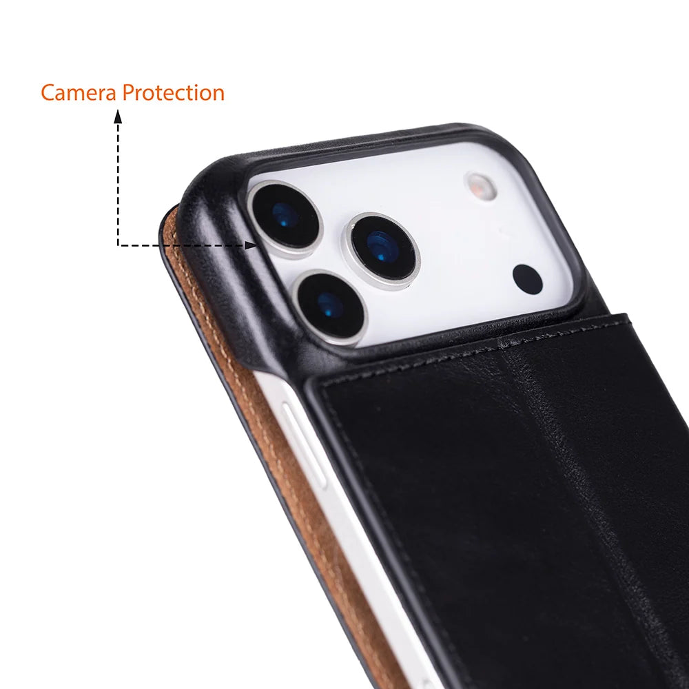 Sonat Leather I Phone 17 Pro Max Folio Case