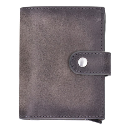 Palertag Leather Mechanical Card Holder Bouletta
