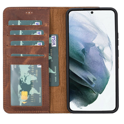 Magic Samsung Galaxy S22 Plus Leather Detachable Wallet Case