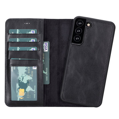 Magic Samsung Galaxy S22 Plus Leather Detachable Wallet Case