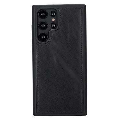 Magic Samsung Galaxy S23 Ultra Leather Detachable Wallet Case
