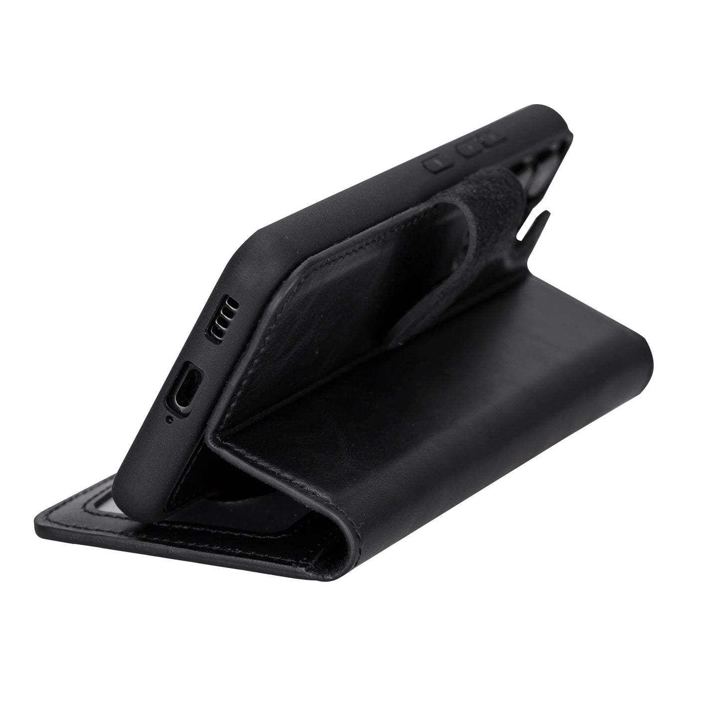 Magic Samsung Galaxy S23 Ultra Leather Detachable Wallet Case