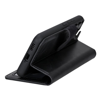 Magic Samsung Galaxy S23 Ultra Leather Detachable Wallet Case