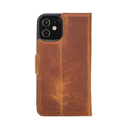 Liluri I Phone 12 Mini Detachable Leather Wallet Case