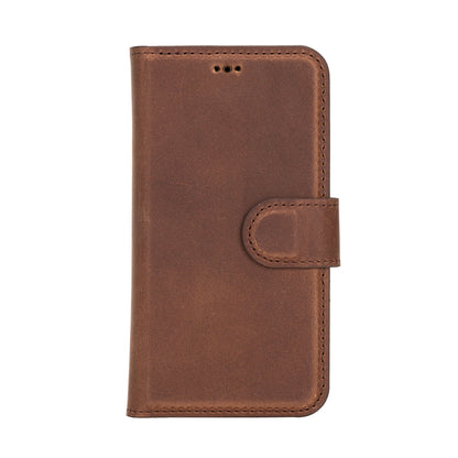 Liluri I Phone 12 Mini Detachable Leather Wallet Case