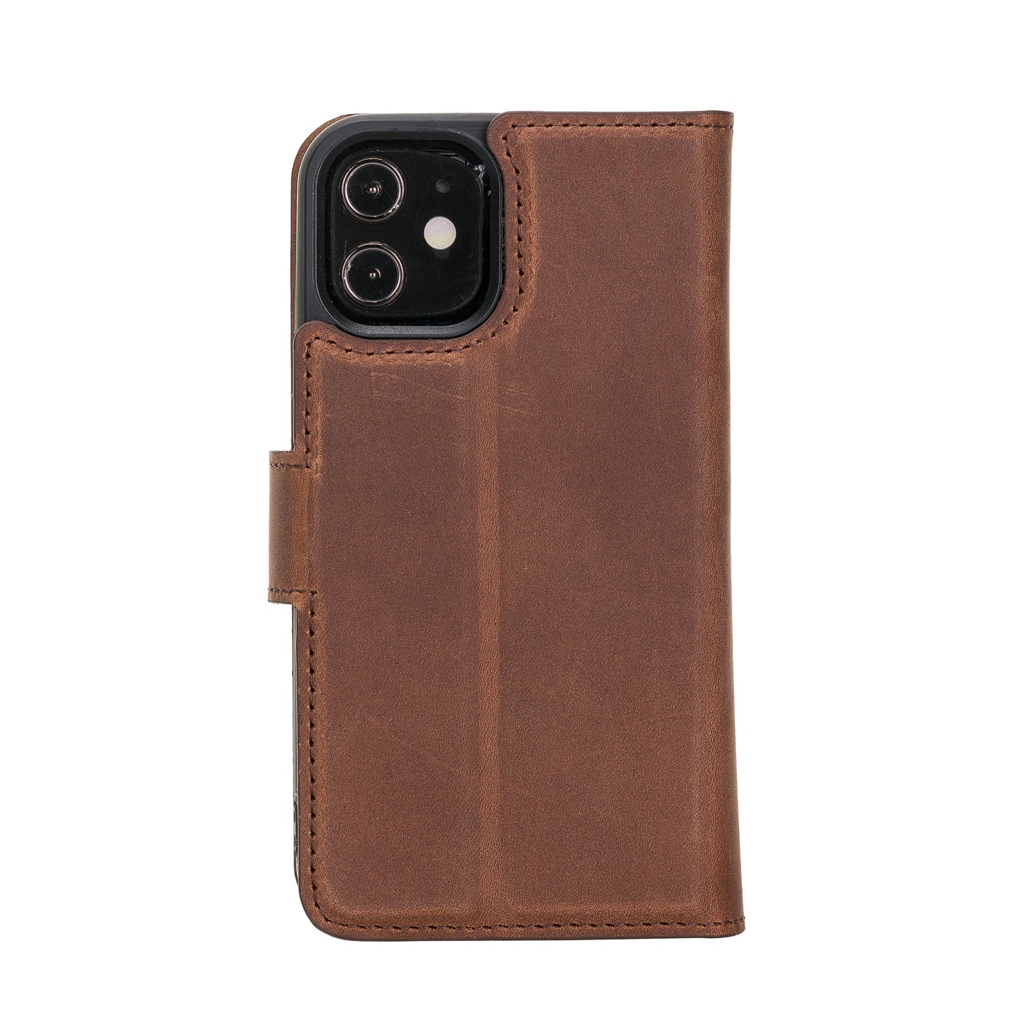 Liluri I Phone 12 Mini Detachable Leather Wallet Case