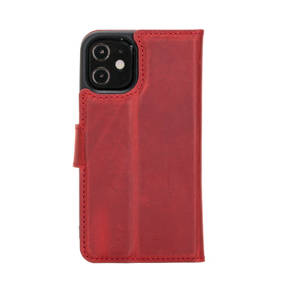 Liluri I Phone 12 Mini Detachable Leather Wallet Case