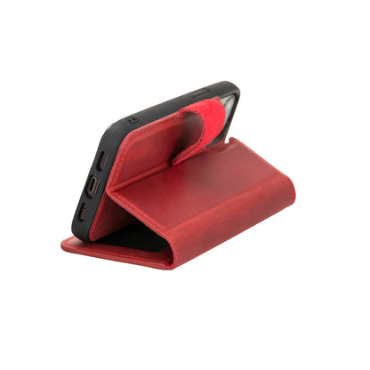 Liluri I Phone 12 Mini Detachable Leather Wallet Case