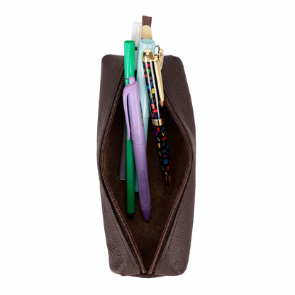 Multibox Leather Pencil Case