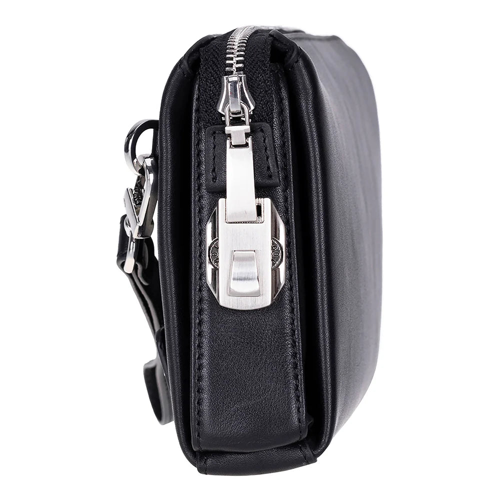 Lupus Leather Clutch Bag