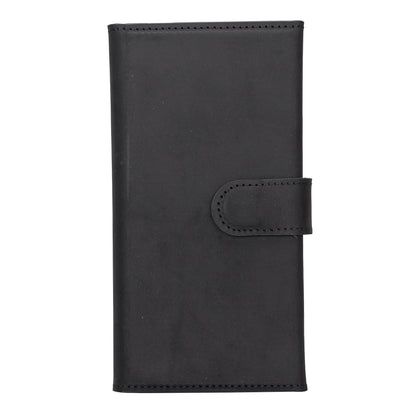 Santa I Phone 14 Plus Leather Detachable Wallet Case