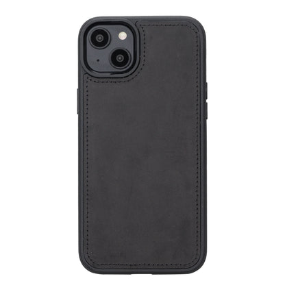 Santa I Phone 14 Plus Leather Detachable Wallet Case