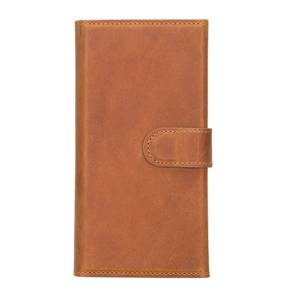 Santa I Phone 14 Plus Leather Detachable Wallet Case