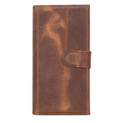 Santa I Phone 14 Plus Leather Detachable Wallet Case