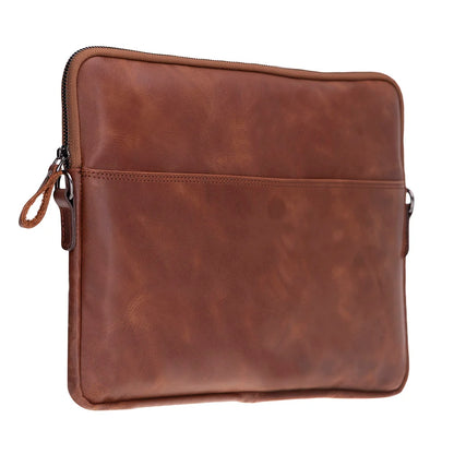 Leeds Slim Leather Laptop / Tablet Sleeve