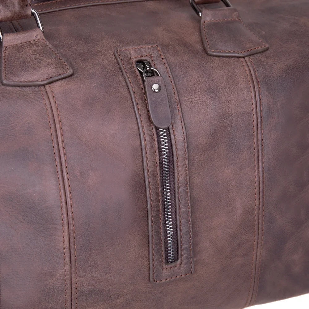 Dolly Leather Weekend Duffle Bag