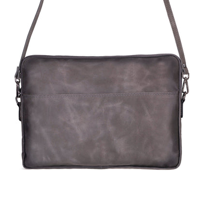 Leeds Slim Leather Laptop / Tablet Sleeve