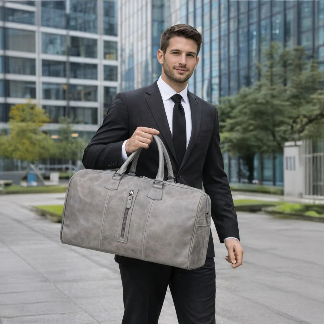Dolly Leather Weekend Duffle Bag