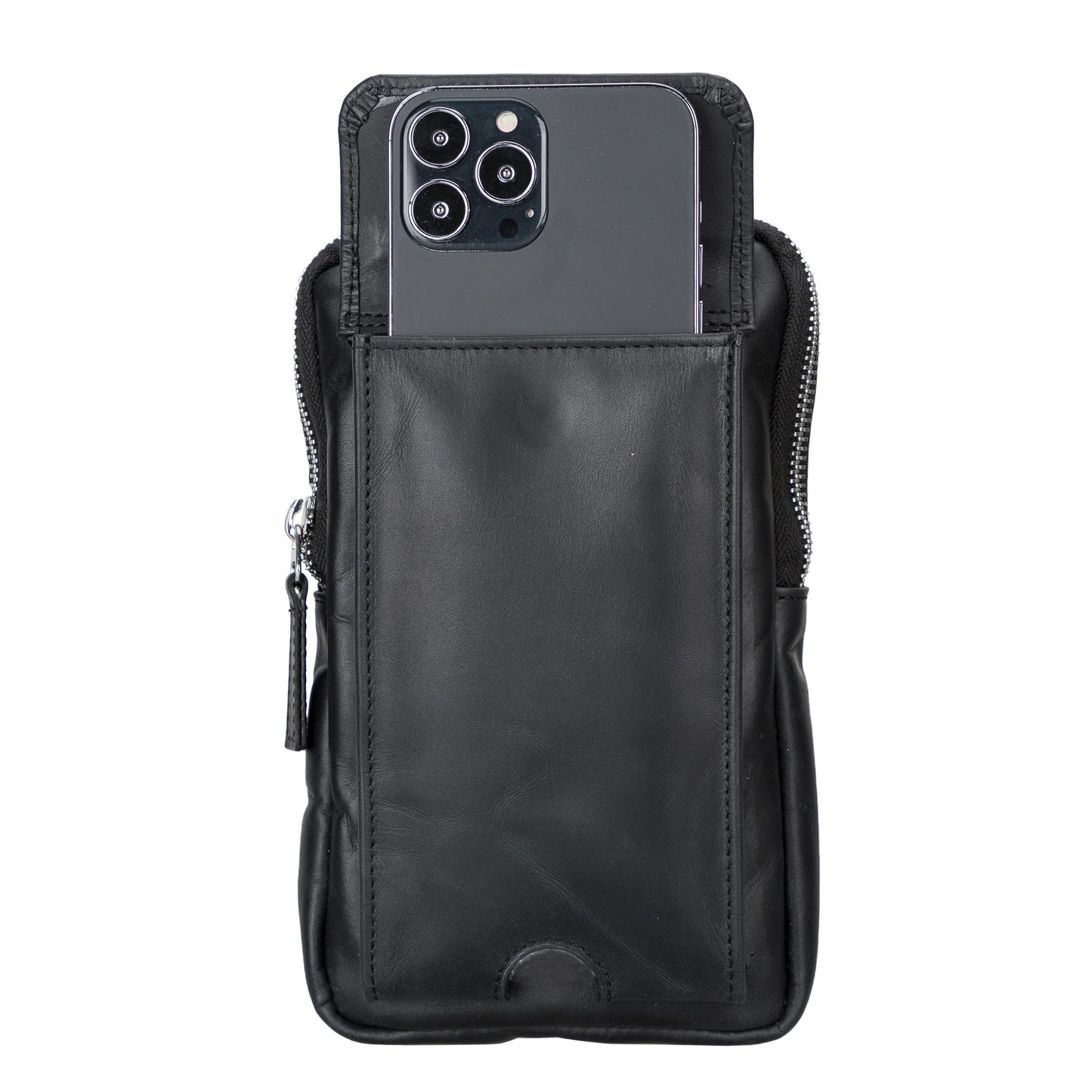 Nino Leather Crossbody Bag