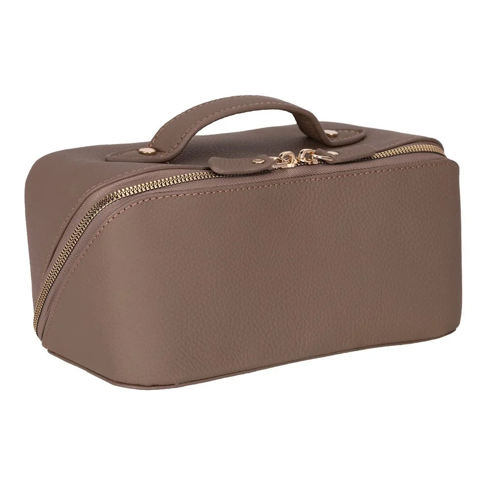Ella Leather Makeup Bag