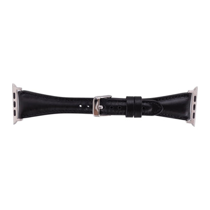 Leather Apple Watch Bands - Clasic Slim Style BRN7