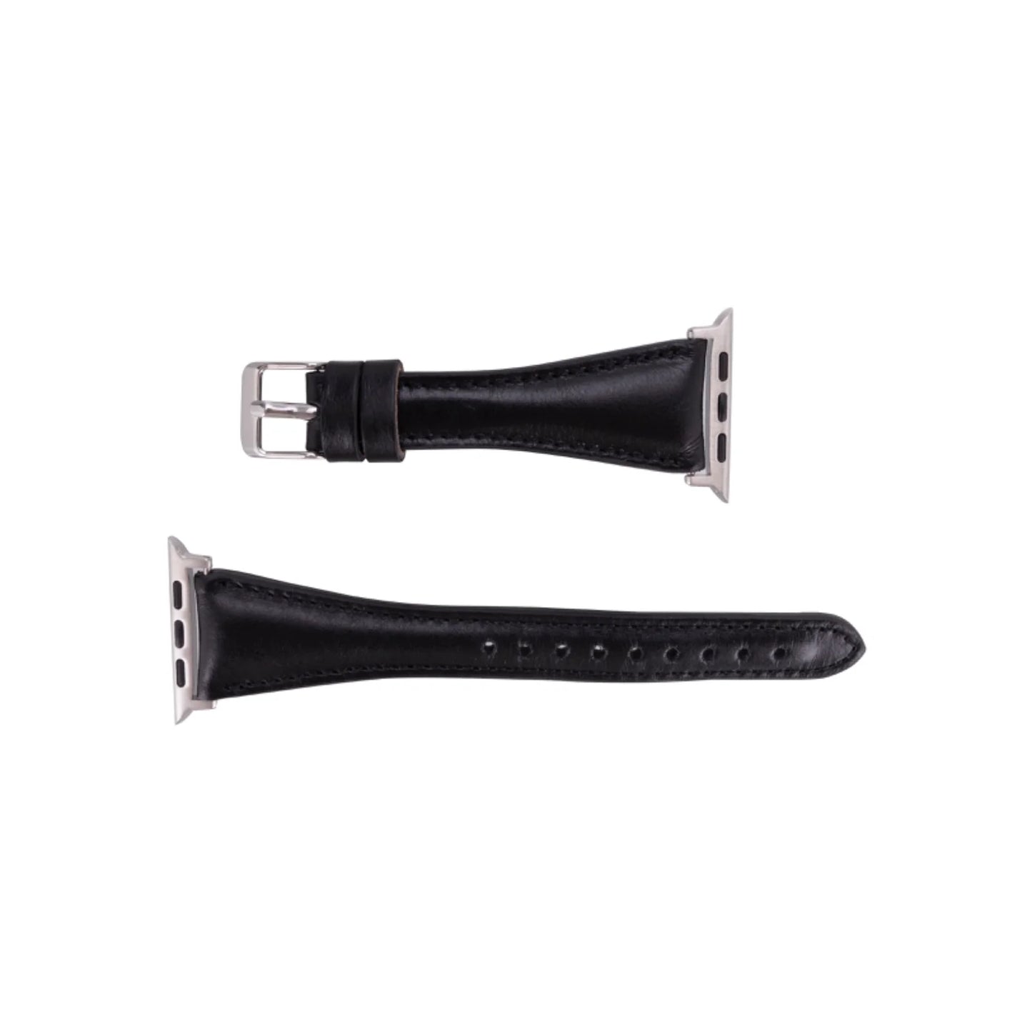 Leather Apple Watch Bands - Clasic Slim Style BRN7