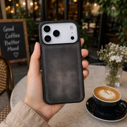 Flex Cover I Phone 17 Pro Max Leather Case