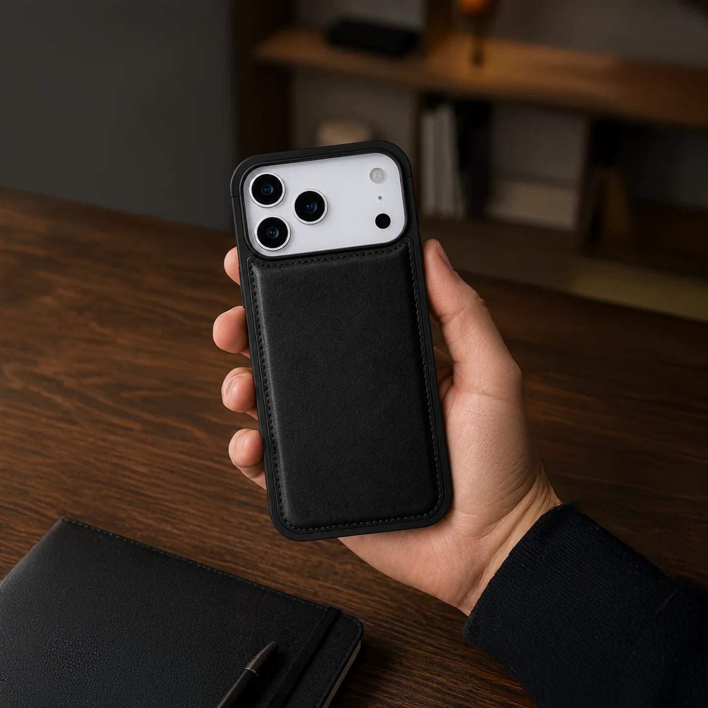 Flex Cover I Phone 17 Pro Max Leather Case