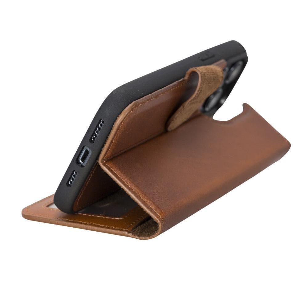 Magic I Phone 14 Pro Detachable Leather Wallet Case