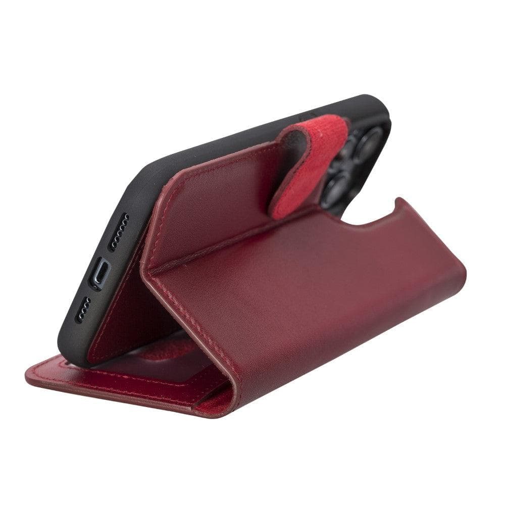 Magic I Phone 14 Pro Detachable Leather Wallet Case