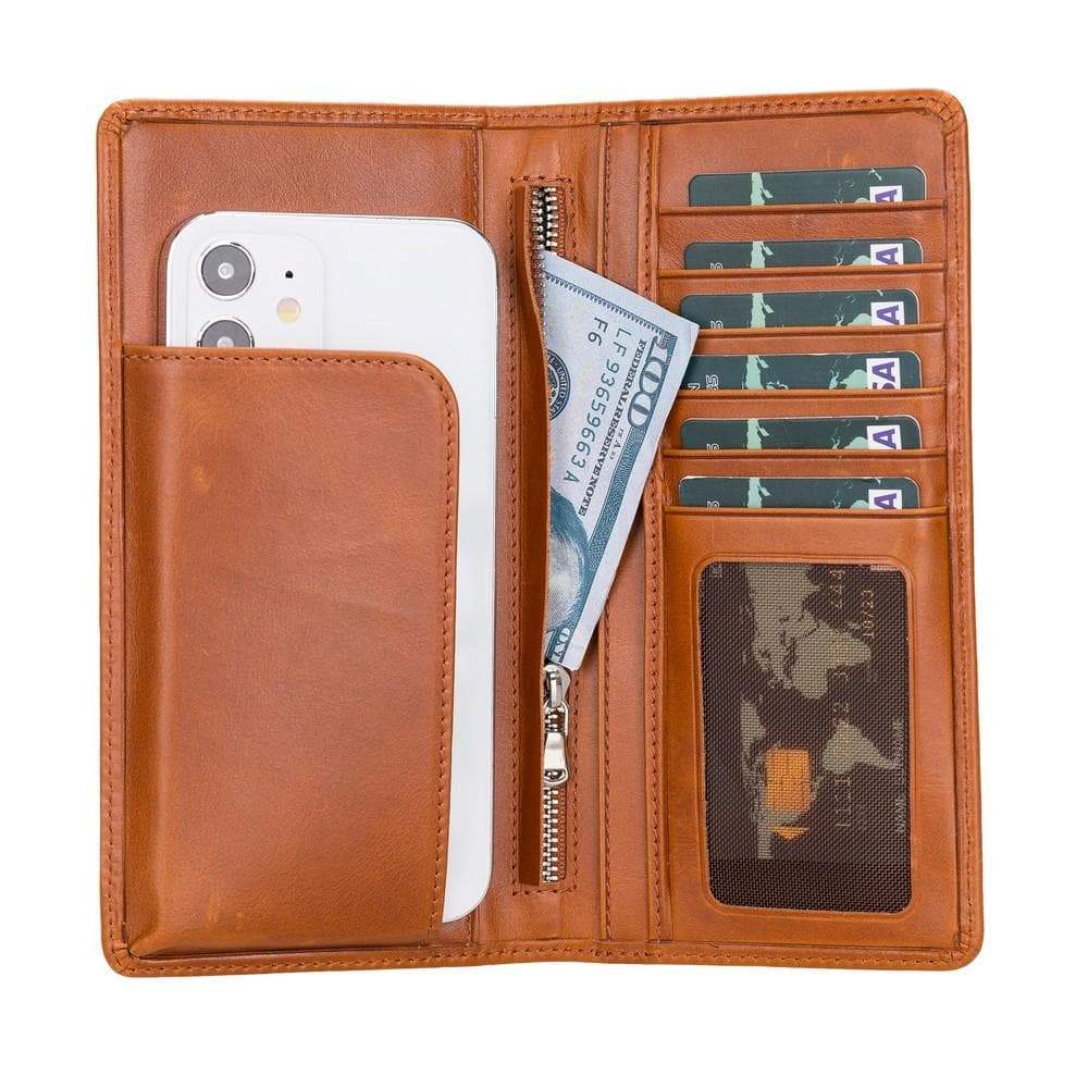 Evra Universal Leather Wallet Case 7" FL1