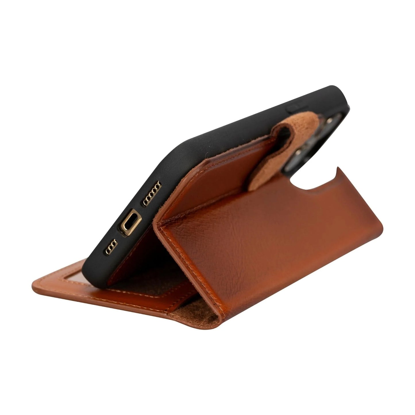 Magic I Phone 15 Detachable Leather Wallet Case