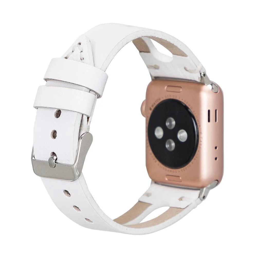 Leather Apple Watch Bands - BA2 Style Drop Cut