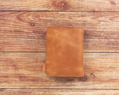Oscard Card Holder Brown