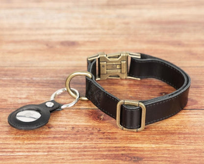 Scobby Leather Dog Collar rst2 Bouletta